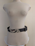 Y2K ED HARDY TATTOO PRINT BELT