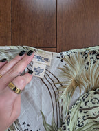 BOHO LEOPARD Y2K SHEER VINTAGE TOP