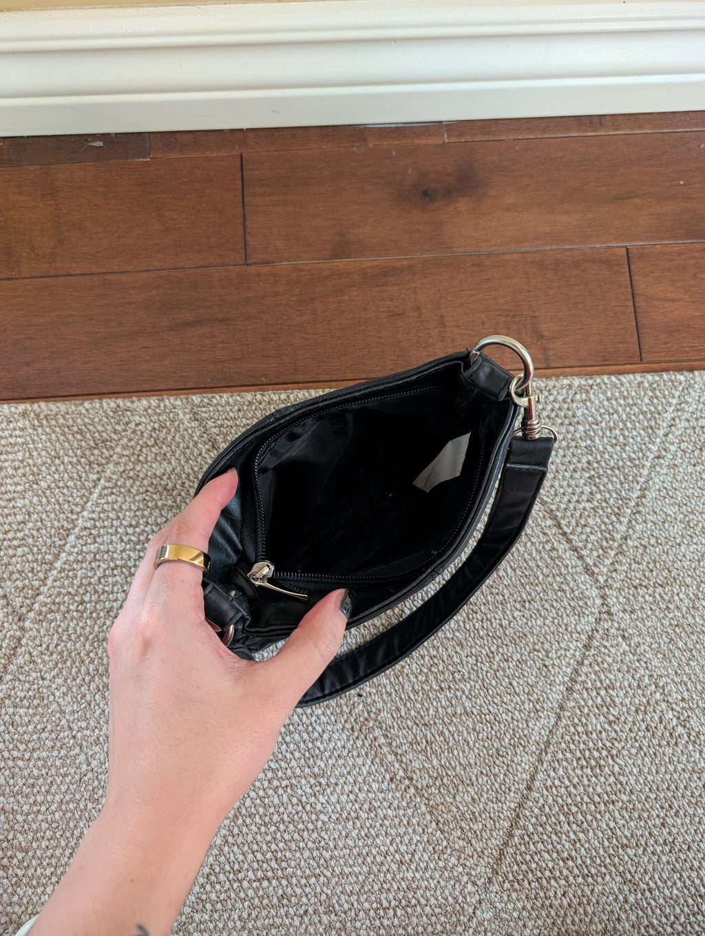 Y2K CLASSIC LEATHER VINTAGE MINI BAG