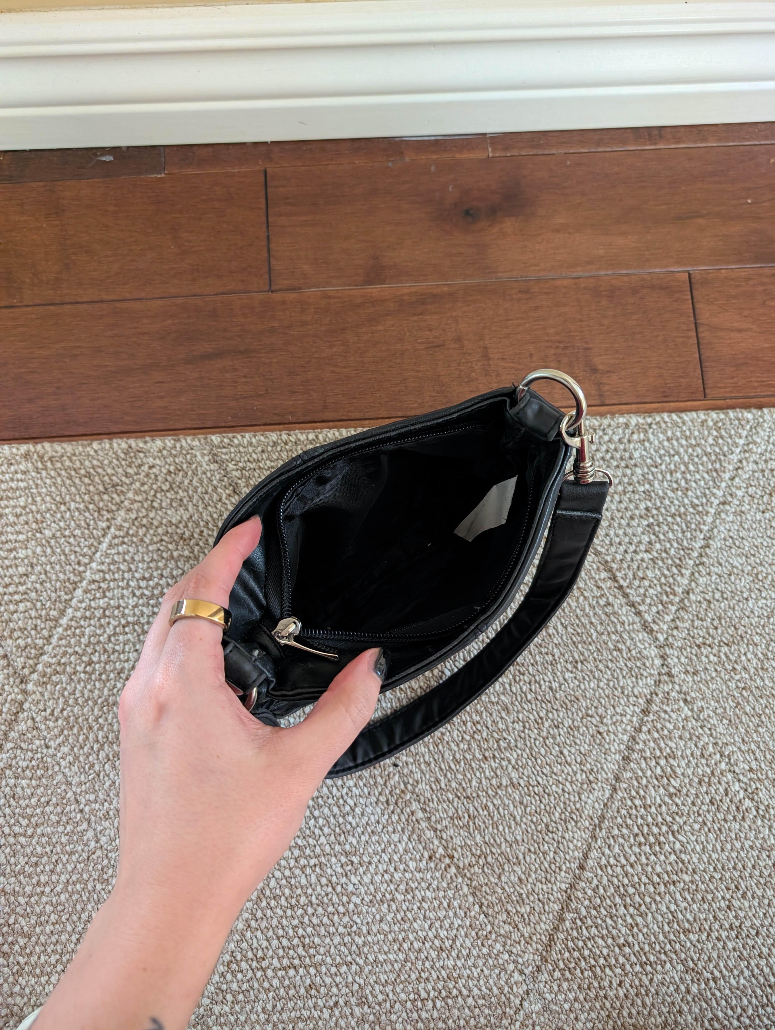 Y2K CLASSIC LEATHER VINTAGE MINI BAG