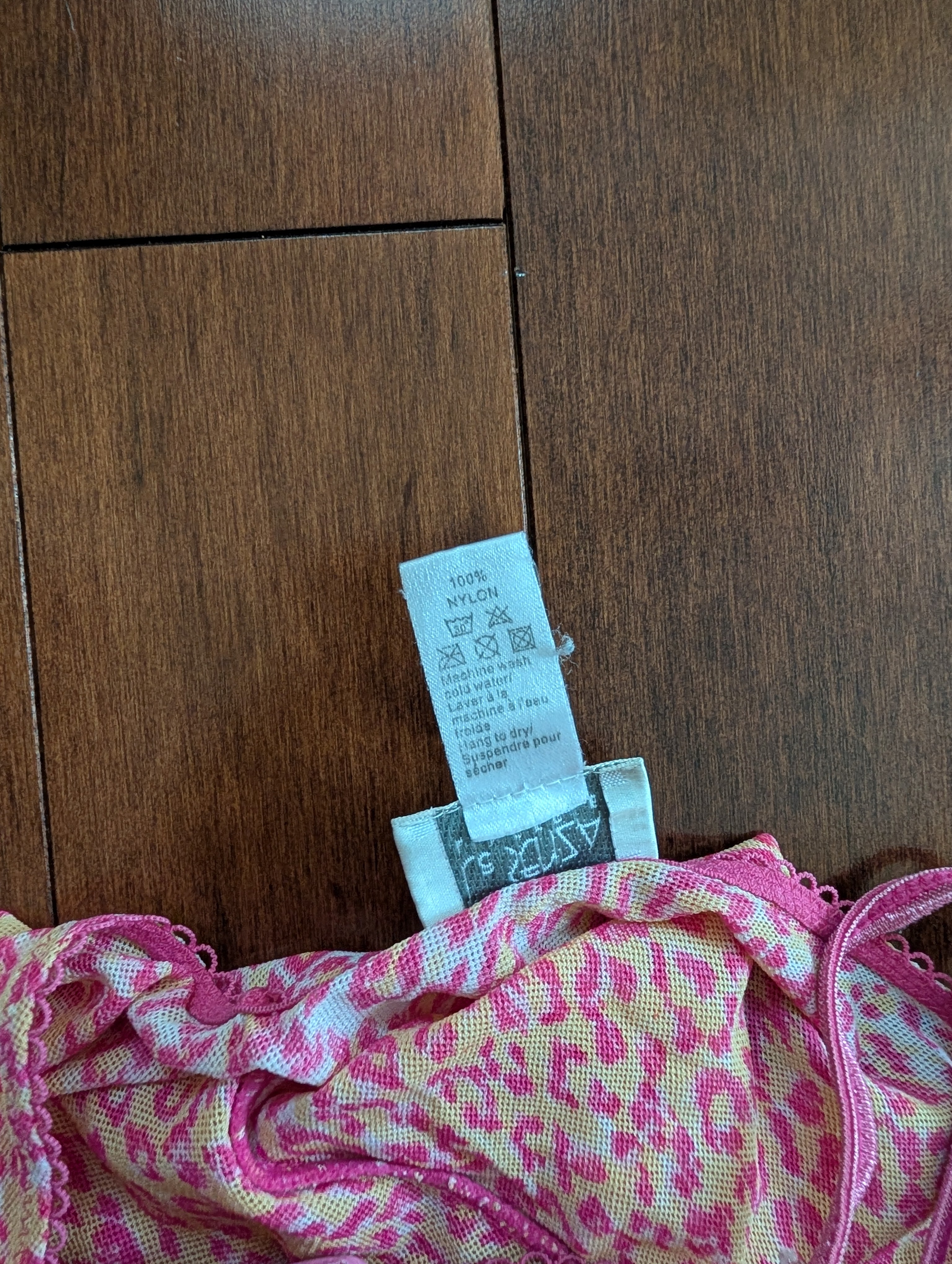 LA SENZA Y2K SHEER LEOPARD MAXI DRESS
