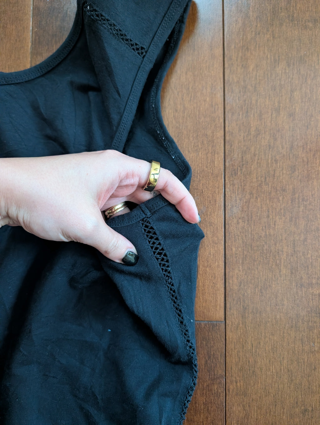 90s NET DETAIL VINTAGE TANK TOP