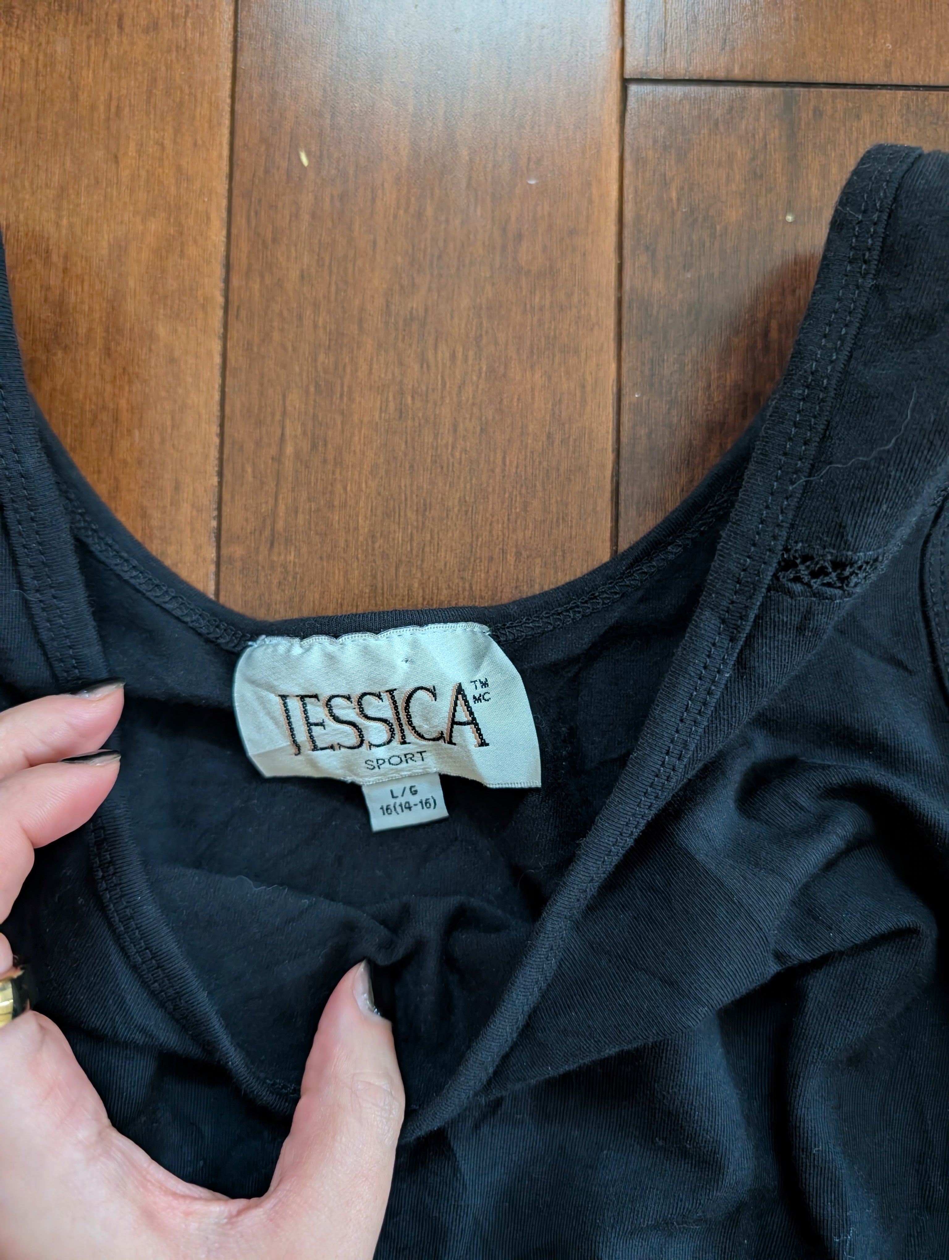 90s NET DETAIL VINTAGE TANK TOP