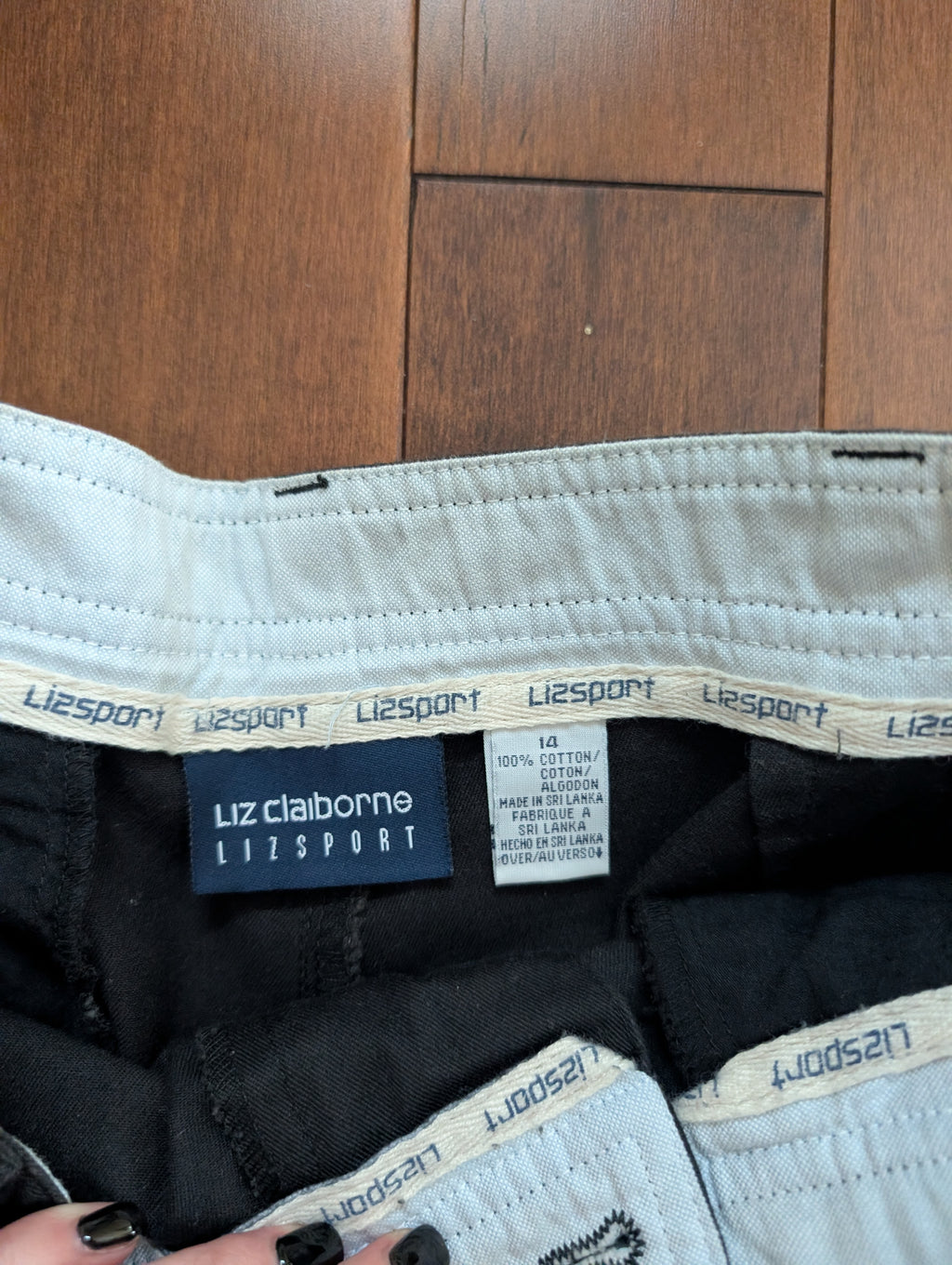 90s LIZ CLAIBOURNE VINTAGE TROUSER SHORTS