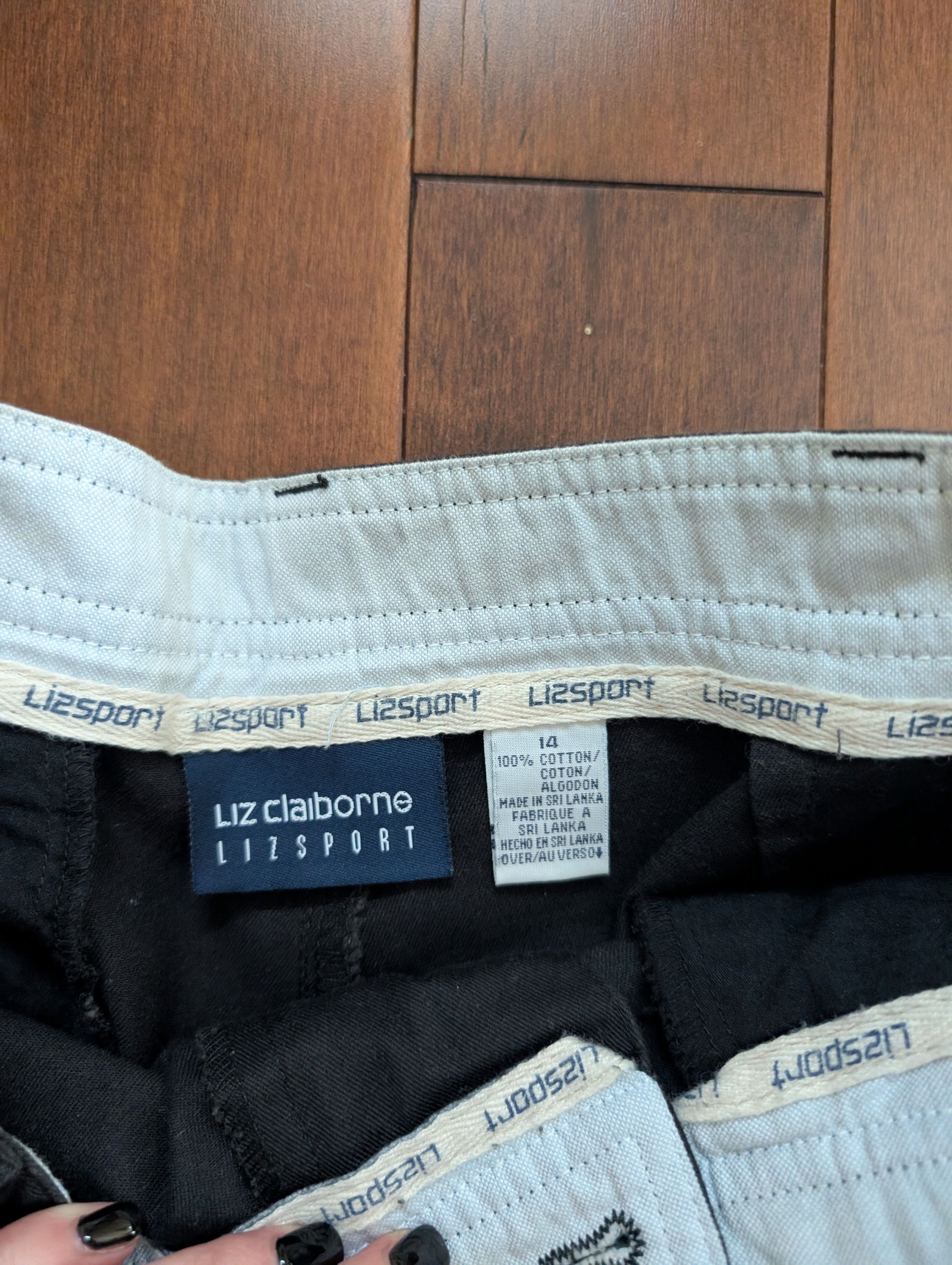 90s LIZ CLAIBOURNE VINTAGE TROUSER SHORTS