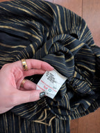 BLACK & GOLD 90s VINTAGE PJ LOUNGEWEAR SET