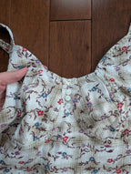 DITSY FLORAL VINTAGE BRALETTE TOP