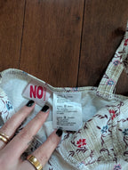 DITSY FLORAL VINTAGE BRALETTE TOP