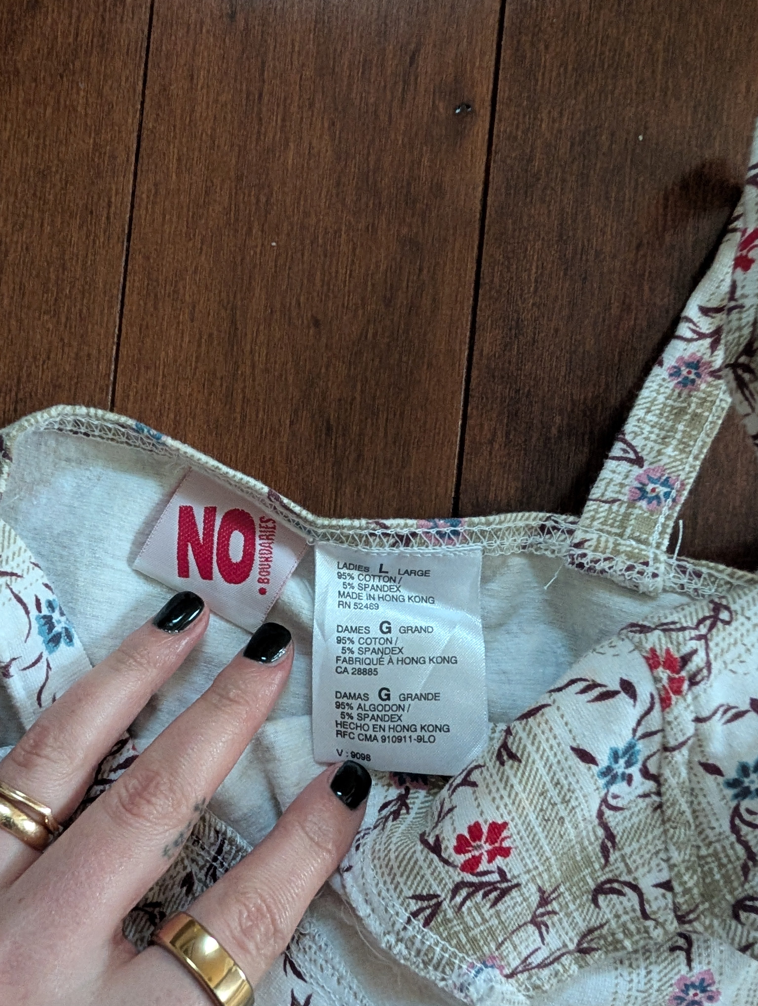 DITSY FLORAL VINTAGE BRALETTE TOP