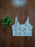 DITSY FLORAL VINTAGE BRALETTE TOP