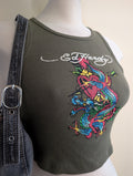 ED HARDY TATTOO DRAGON Y2K VINTAGE TANK TOP
