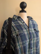 AMERICAN EAGLE PLAID VINTAGE 1990s FLANNEL SHIRT