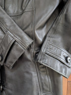 DANIER VINTAGE Y2K LEATHER JACKET