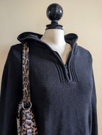 Y2K HOODED KNIT VINTAGE SWEATER