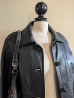 DANIER VINTAGE Y2K LEATHER JACKET