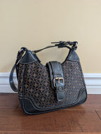 Y2K BUCKLE DETAIL VINTAGE BAG
