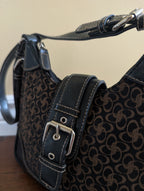 Y2K BUCKLE DETAIL VINTAGE BAG