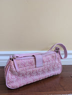 Y2K XO VINTAGE BABY PINK MINI BAG