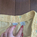 DITSY FLORAL PRINT VINTAGE 1990s BOXER PJ LOUNGE SHORTS