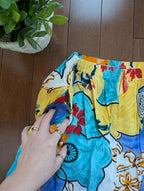 BEACHY PATCHWORK VINTAGE FLOWY SHORTS