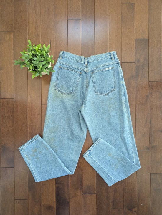 BILL BLASS LIGHT WASH SAMPLE VINTAGE 1990s JEANS