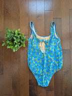 SHIRLEY K DITSY FLORAL PRINT VINTAGE 1990s TANK TOP BODYSUIT