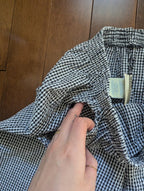 DITSY GINGHAM PRINT VINTAGE 1990s TROUSER BOXER SHORTS