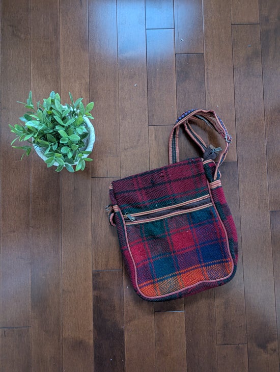 NAVAJO BOHO KNIT VINTAGE SHOULDER BAG