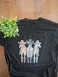 COWBOY HORSES VINTAGE 1990s GRAPHIC TSHIRT
