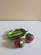 MARTHA STEWART STRAWBERRY SALT & PEPPER SHAKERS