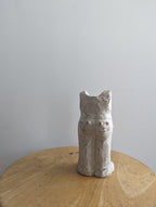 ELANIE BREWER-WHITE HANDMADE OVERALLS OUTFIT VINTAGE VASE