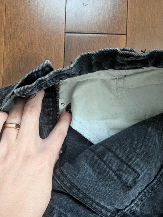 TOMMY HILFIGER VINTAGE 1990s BLACK WASH JEANS