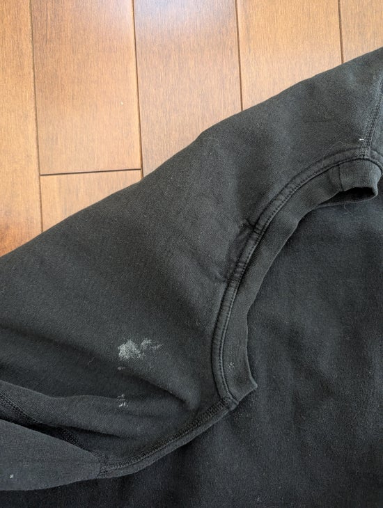 NON-FICTON BASIC BLACK LONG SLEEVE SWEATSHIRT