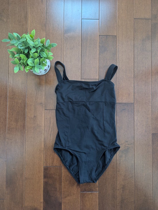 CLASSIC BLACK VINTAGE 1990s SWIMSUIT