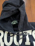 ROOTS 1990s VINTAGE SPELLOUT PULLOVER HOODIE