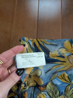 FLORAL PRINT VINTAGE Y2K WRAP SARONG SWIMSUIT COVER UP