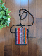 NAVAJO BOHO KNIT VINTAGE MINI CROSSBODY BAG