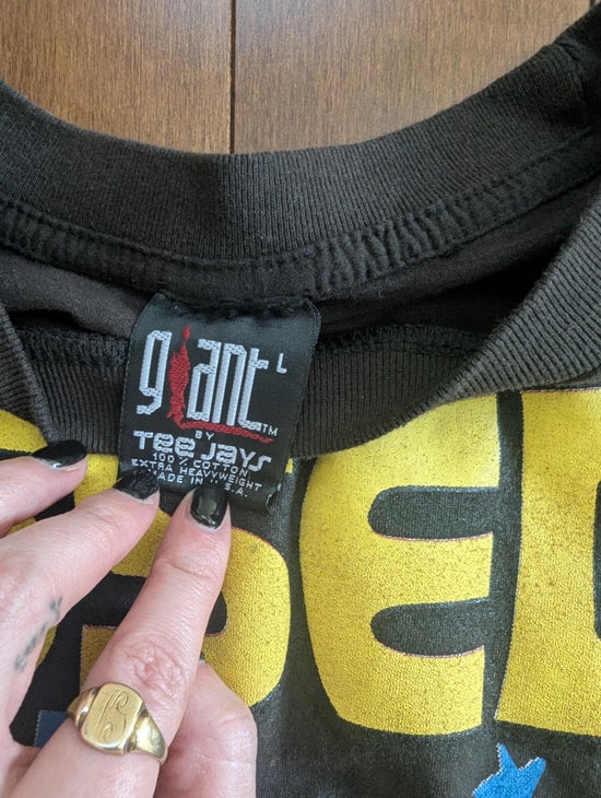 LOONEY TUNES SYLVESTER 'STRESSED OUT' AOP REPRINT GRAPHIC TSHIRT