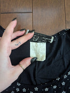 CLIENTELE DITSY FLORAL PRINT VINTAGE 1990s SHORT SLEEVE DRESS