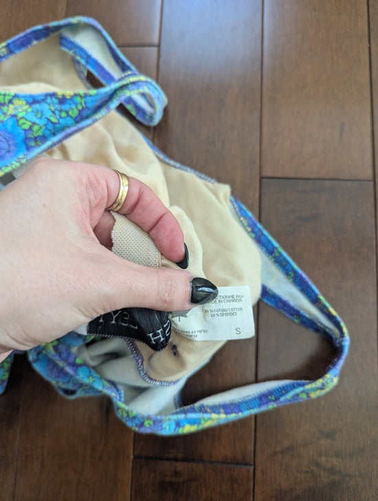 SHIRLEY K DITSY FLORAL PRINT VINTAGE 1990s TANK TOP BODYSUIT