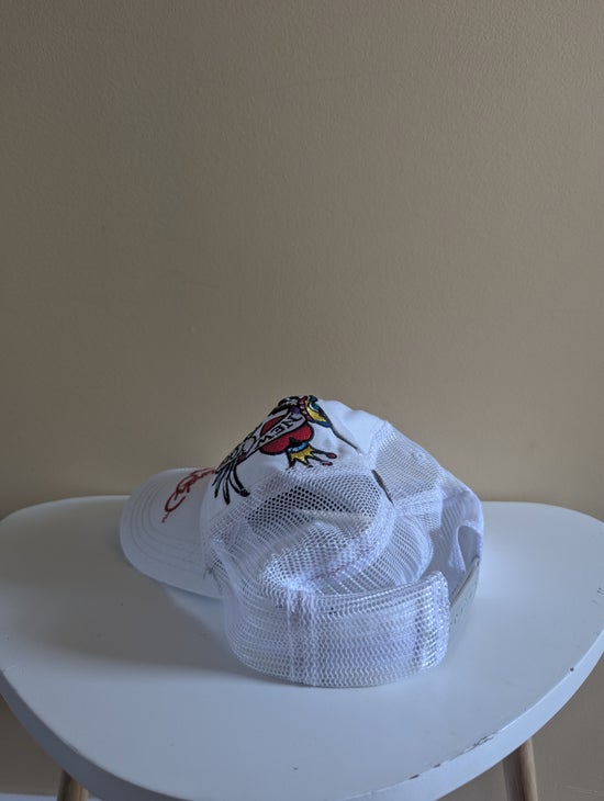 ED HARDY Y2K 2000s VINTAGE TATTOO TRUCKER HAT