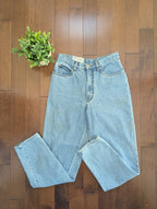 BILL BLASS LIGHT WASH SAMPLE VINTAGE 1990s JEANS