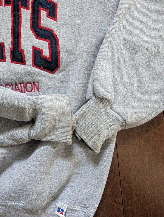HOUSTON ROCKETS 1990s RUSSELL ATHLETIC VINTAGE SPELLOUT CREWNECK SWEATSHIRT