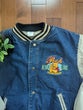 WINNIE THE POOH VINTAGE DENIM VARISTY JACKET