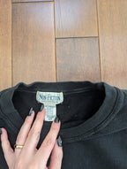 NON-FICTON BASIC BLACK LONG SLEEVE SWEATSHIRT