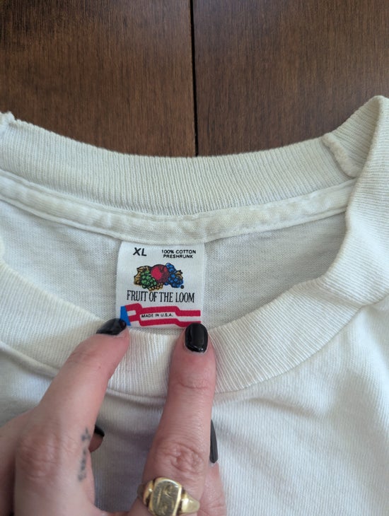 HL MILLER RENO 'I DON'T DO MORNINGS' 1988 VINTAGE GRAPHIC TSHIRT