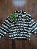 WHISTLER AZTEC PRINT VINTAGE FLEECE SWEATSHIRT