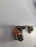 FAIRY GARDEN MUSHROOM WALL DECOR SET