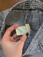 DITSY GINGHAM PRINT VINTAGE 1990s TROUSER BOXER SHORTS