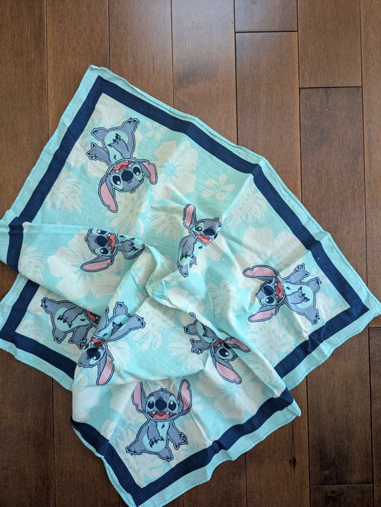 DISNEY STITCH Y2K 2000s VINTAGE BANDANA